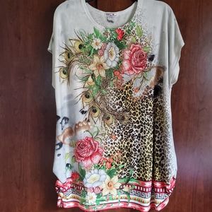 Blossom by P. Graphic Top